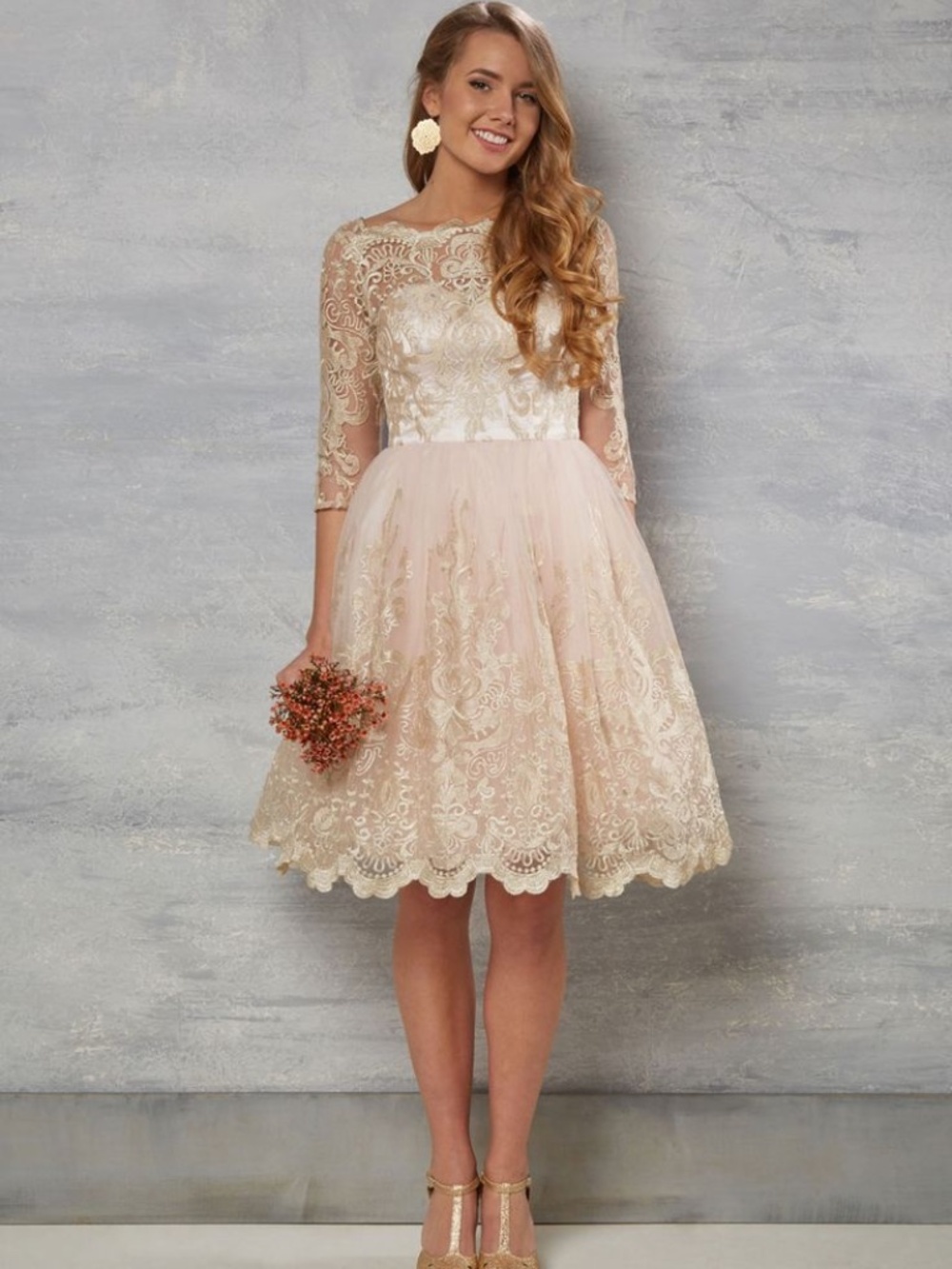 Chi Chi London x ModCloth Gilded Grace Dress